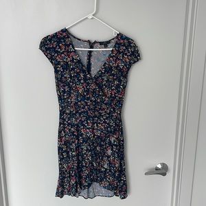 J. Crew blue floral sundress
